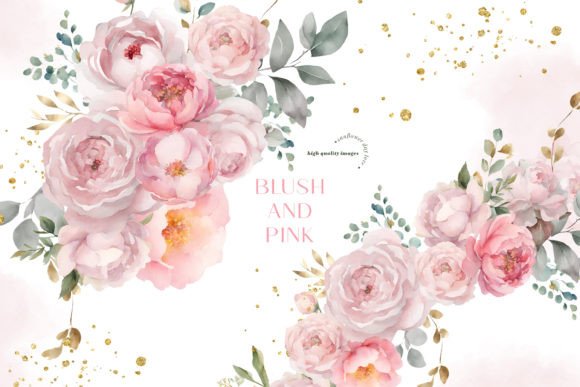 Download Blush Pink Flowers Clipart - Pink flowers Collection
