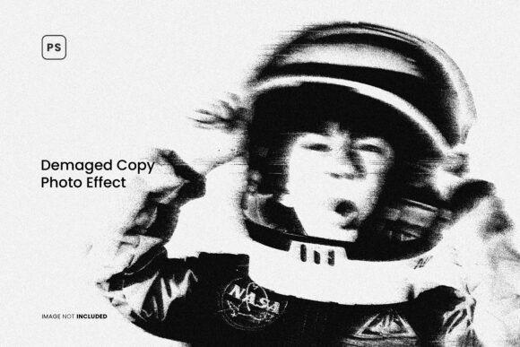 Download Damaged Copy Photo Effect - Premium Resources
